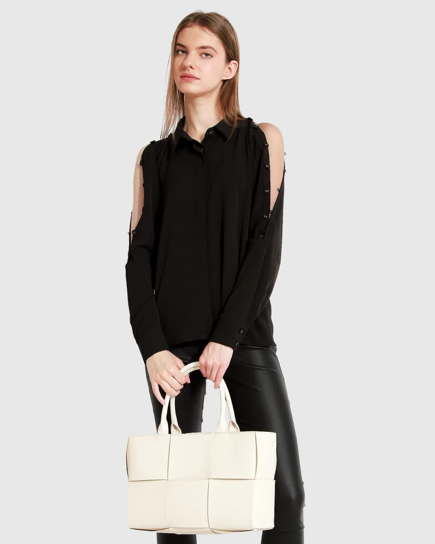 Belle & Bloom Women's Made With Love Black Shirt - Soft & Comfortable Top